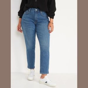 Curvy High-Waisted OG Straight Ankle Jeans for Women